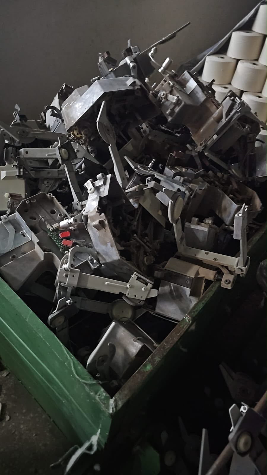 Kasalı Tekstil Makine Aksamları Alımı