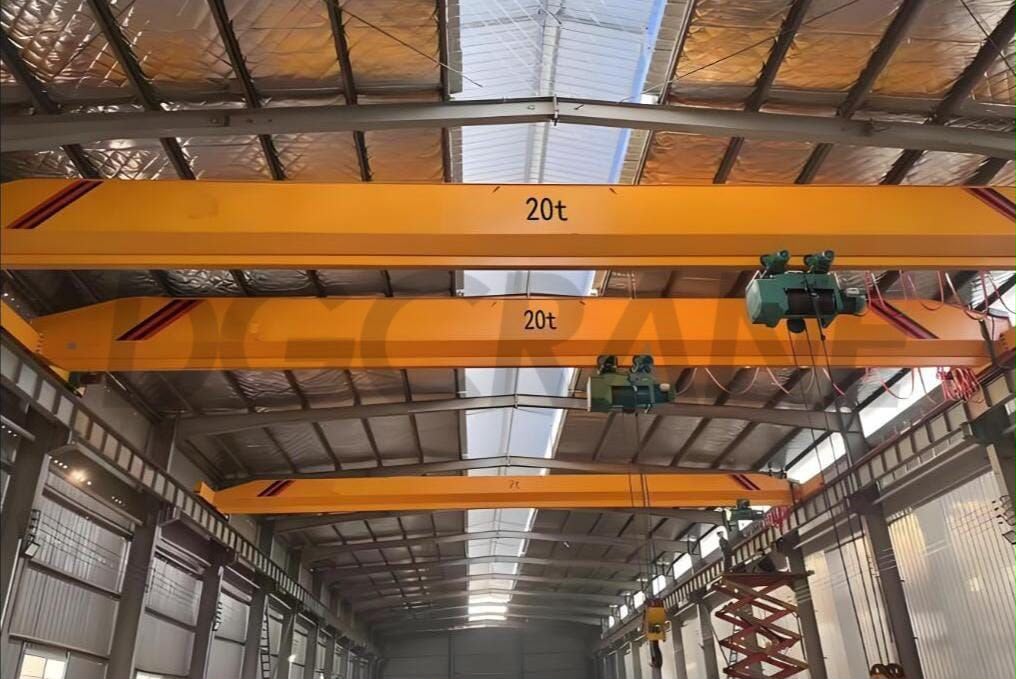 20 Ton Çift Kirişli Gezer Tavan Vinci Alımı