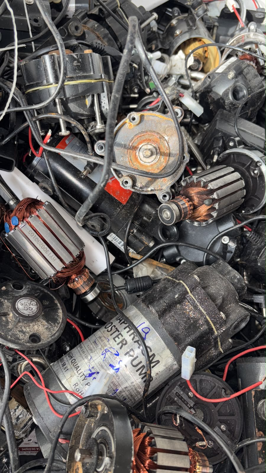 Bakır Sargılı Elektrik Motoru & Rotor Alımı